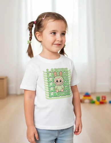 D_803346-MLM93177136594_092025-O.jpg Playera De Labubu Infantil Varios Diseños