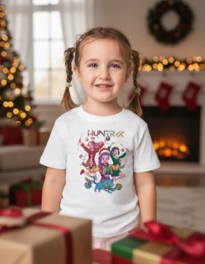 Playera De Huntrix Navidad Infantil