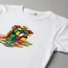 Playera Con Diseño De Cubo Rubik