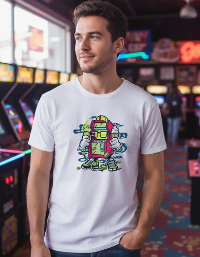 D_806106-MLA107055353050_022026-O.jpg Playera Maquinita Arcade Clásica Retro Gamer Unisex 80s