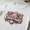 Playera Navidad Santa Claus Merry Christmas