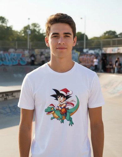 D_808239-MLM94807027935_102025-O.jpg Playera Goku Bebe Navideño