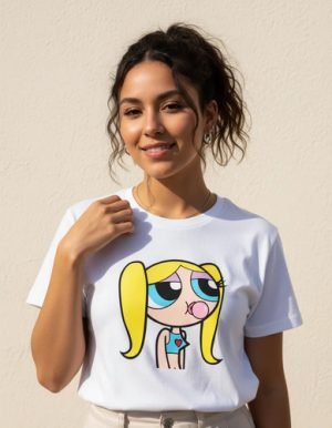 Playera Chicas Super Poderosas Burbuja Cool
