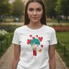 Duo Playeras De Vegeta Y Bulma San Valentin Unisex