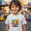 D_811923-MLM94100864445_102025-O.jpg Playera Infantil Pikachu