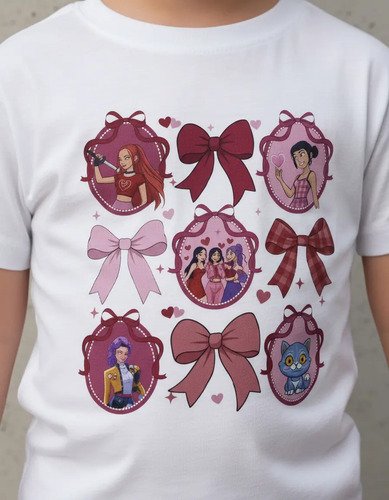 D_815233-MLM103798265239_012026-O.jpg Playera Infantil De Huntrix