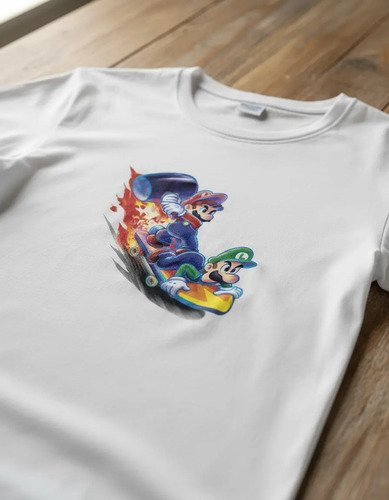 Playera Super Mario Bros