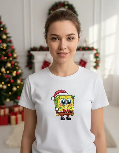D_825196-MLM98155330209_112025-O.webp Playera Bop Esponja Navidad