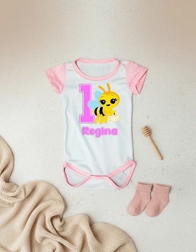 D_826618-MLM92874843982_092025-O.jpg Pañalero De Abejita Chiquitita Para Bebé De 3 A 12 Meses