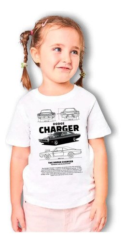 Playera Rapido Y Furioso Dodge Charger Infantil