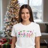 Playera Bluey Y Sus Amigos Navidad