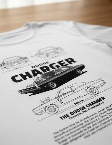 Playera Rapido Y Furioso Dodge Charger Infantil