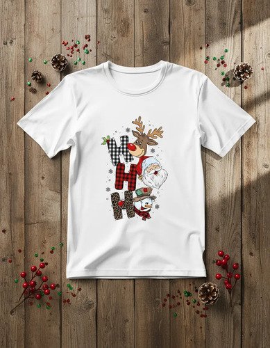 Playera Infantil Navidad Ho Ho Ho