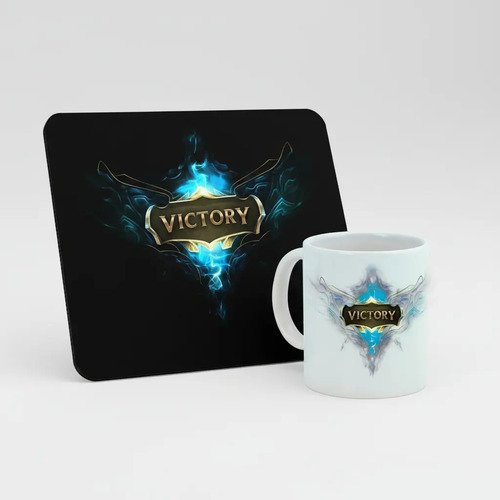 D_830955-MLM94088885475_102025-O.jpg Combo Mousepad + Taza De Victoria League Of Legends