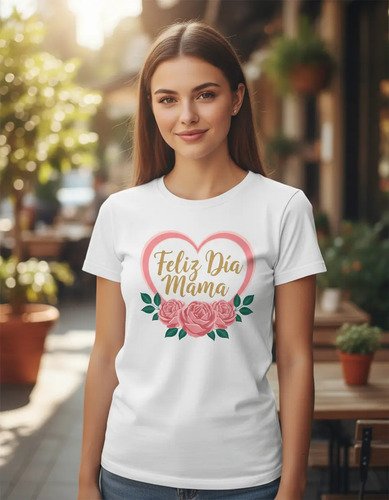 Playera Feliz Dia De Las Madres