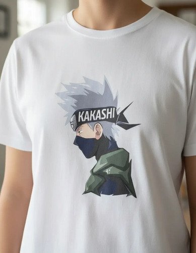 D_832775-MLM92911731092_092025-O.jpg Playera De Kakashi Anime Naruto Unisex