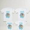 D_835065-MLM94175474653_102025-O.jpg Combo 8 Playeras Y 1 Pañalero Bluey Mamá Papá Hermana Y Bebe