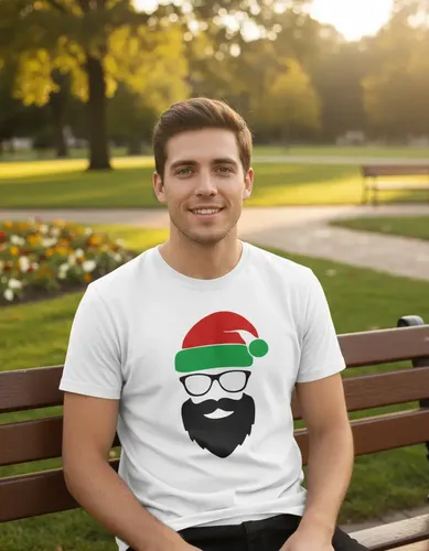 D_840337-MLM97783171302_112025-O.webp Playera De Navidad Barba Hipster