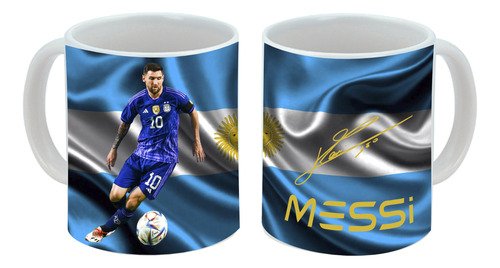 D_841120-MLM94160896675_102025-O.jpg Taza Lionel Messi 10 Argentina 325 Ml