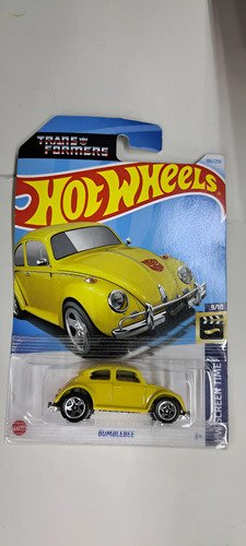 Bocho - Vocho Bumblebee Transformers Hot Wheels Amarillo