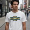 Playera Con Logo De Digimon Unisex