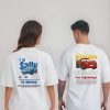 D_842523-MLM87070873516_072025-O.jpg Playera Pareja Duo Cars Rayo Mcqueen Y Sally