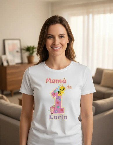 D_842563-MLM94783505944_102025-O.jpg Kit De Playeras De Abejita Chiquitita Para Cumpleaños