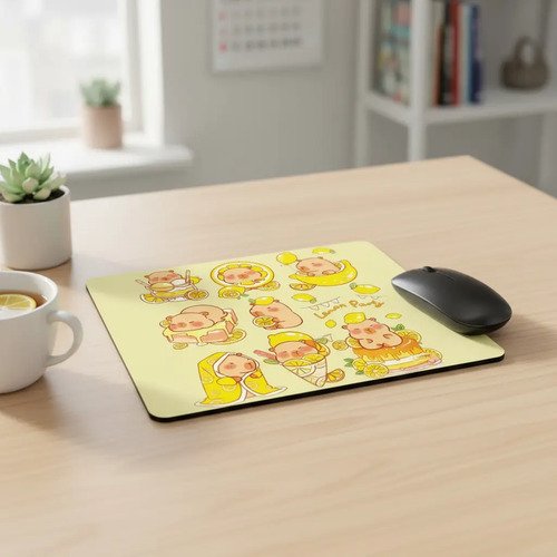 Mouse Pad Capibara Con Limones