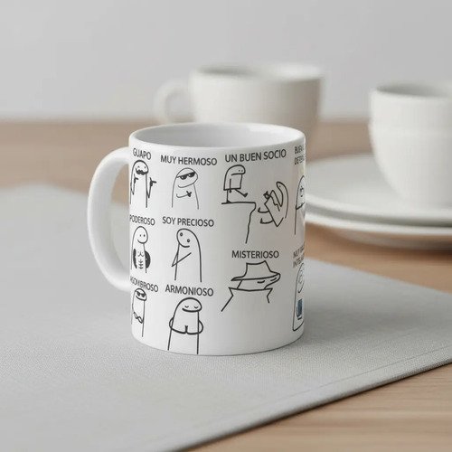 D_845441-MLM94608407569_102025-O.jpg Taza Guapo Poderoso Asombroso 355 Ml Flork Deformito