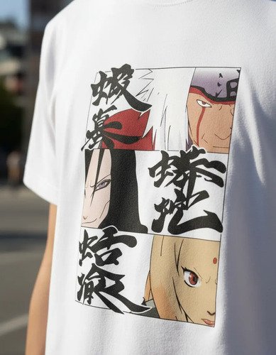 D_846826-MLM93382153417_092025-O.jpg Playera De Los 3 Sannin De Naruto Anime Unisex
