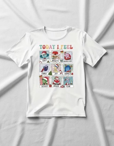 Playera Unisex Intensamente De Navidad
