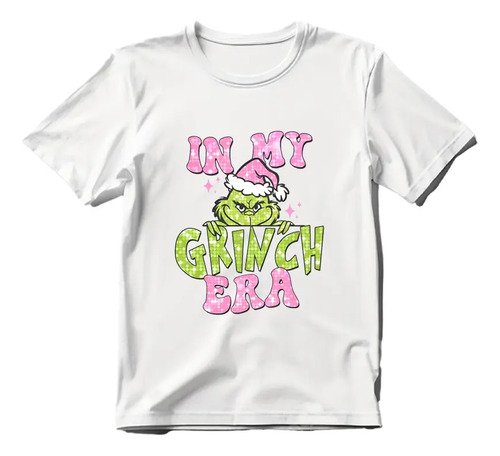 Playera Navideña En Mi Era De Grinch