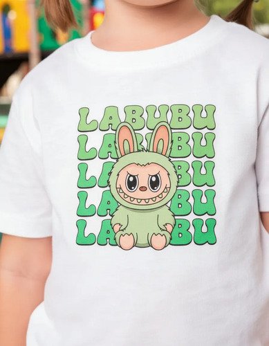 D_851418-MLM93593887025_092025-O.jpg Playera De Labubu Infantil Varios Diseños