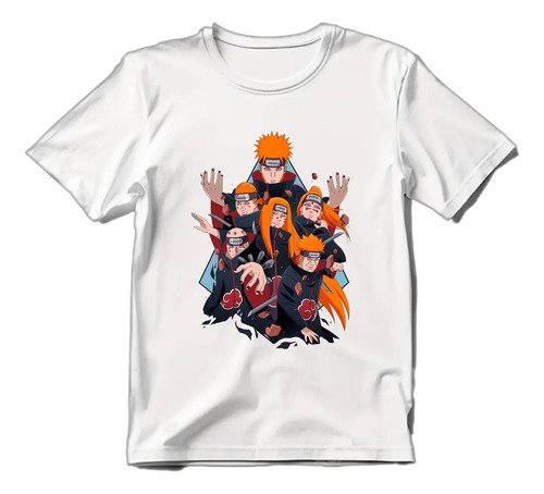 Playera Pain Akatsuki Naruto Infantil Anime