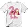 D_854174-MLM113475840418_072026-O.jpg Playera Infantil Rosita Fresita Cumpleaños Personalizada
