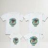D_854214-MLM94178143621_102025-O.jpg Combo 8 Playeras Y 1 Pañalero Bluey Mamá Papá Hermana Y Bebe