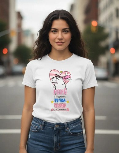 D_855173-MLM95259289489_102025-O.jpg Playera Mamá Eres Unica/flork/dia De Las Madres