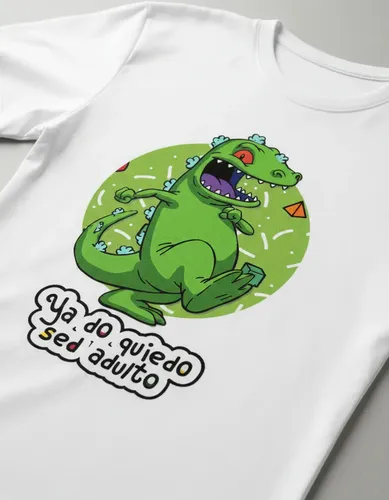 D_855665-MLM93673745904_102025-O.webp Playera Rugrats Ya Do Quiedo Sed Adulto Unisex