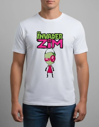 D_855722-MLM94456158522_102025-O.jpg Playera Invasor Zim Unisex Adulto