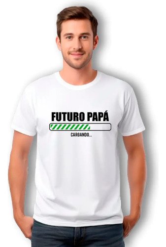 Kit 2 Playeras Unisex + 1 Pañalero Anunciar Embarazo
