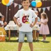 Playera Mickey Mouse Numeros Del 1 Al 10 Cumpleaños Infantil