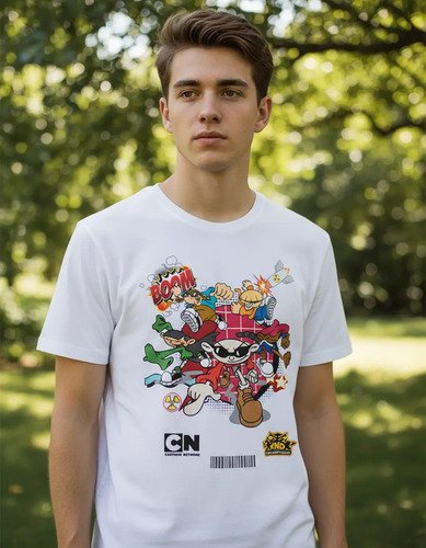 Playera De Knd Los Chicos Del Barrio De Los 2000s Unisex