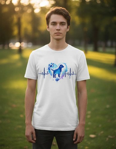 Playera Latidos Perrito Unisex