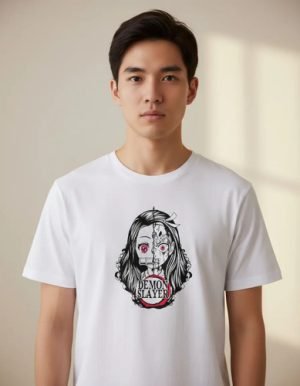 D_865926-MLM92994657156_092025-O.jpg Playera Demon Slayer Kimetsu No Yaiba Nezuko Unisex