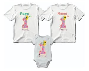 D_869902-MLM83716673995_042025-O.jpg Kit De Playeras De Abejita Chiquitita Para Cumpleaños