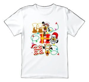 Playera Ho Ho Ho Pluto Infantil