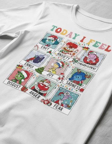 Playera Unisex Intensamente De Navidad
