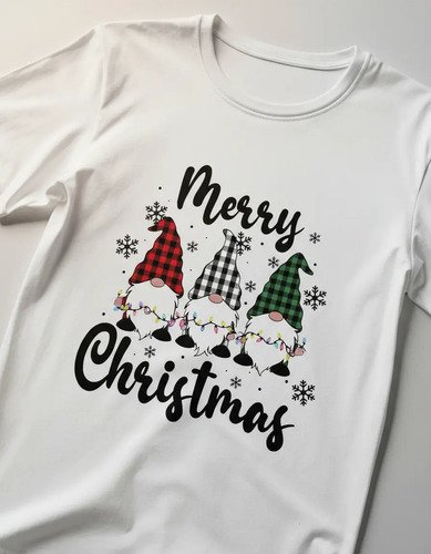 Playera Duendes Navidad Merry Christmas