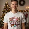 Playera Navidad Santa Claus Merry Christmas