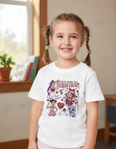D_876582-MLM103279320886_012026-O.jpg Playera Infantil De Huntrix